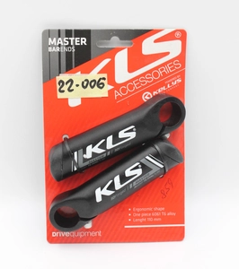 Роги руля алюміній KLS Master чорні L-110мм
