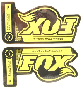 Наклейки на вилку. FOX EVOLUTION "прінт 8"