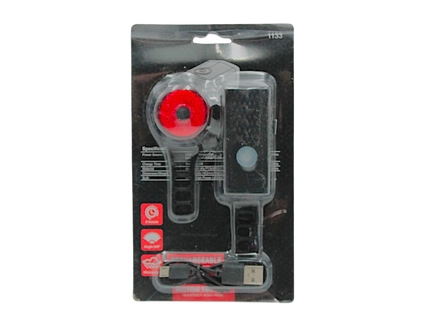 Фара + мигалка на usb зарядку BL-1133 LED micro USB (800 mAh)