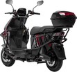 Електроскутер Corso «BULLET» BT-813216, двигун 2500W, акумулятор 72V 40Ah літій-залізо-фосфатний, чорно-червоний, колеса 12" фото westvelo.com
