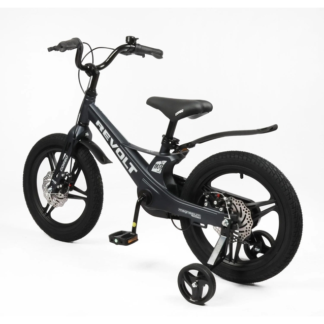 Дитячий велосипед 16 MG Corso «REVOLT» RV-16200, магнієва рама, графіт матовий фото westvelo.com