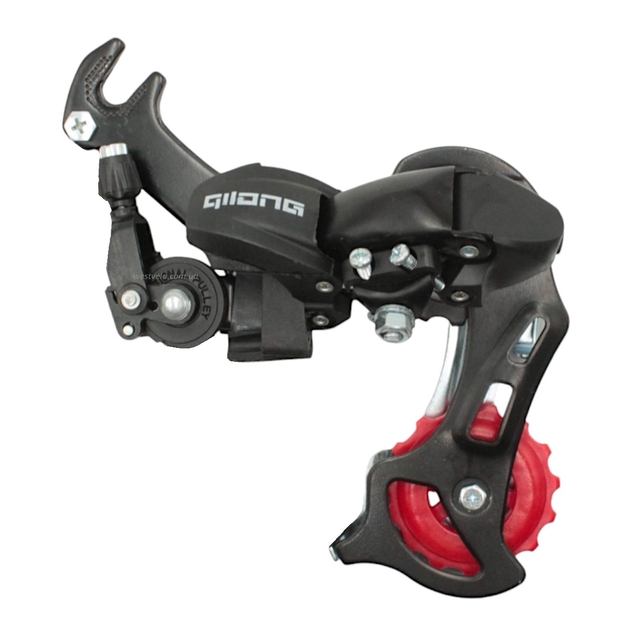 Перекидка задня на гак QILONG DR-49, великий ролік, з направляючим троса фото westvelo.com