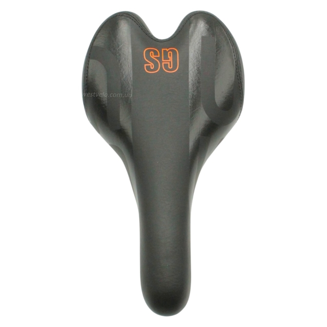Сідло мтв на глагол GRAND STAR, GS-1512ВСD, чорне фото westvelo.com