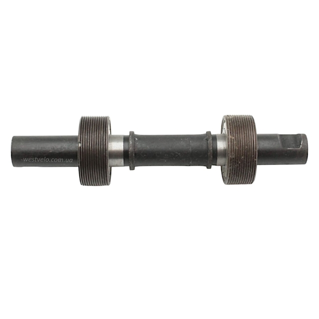 Каретка Україна КВУ (вал + пром підшипники 902 різьбові) фото westvelo.com