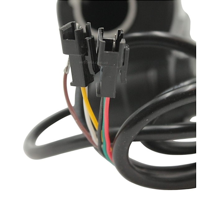 Ручка газу з дисплеєм (M27069) 48V, спідометр із ключем запалювання фото westvelo.com