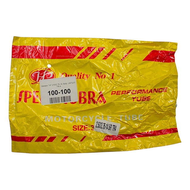 Камера "14" 2.50/2.75-14 SPEED COBRA BR TR-4 фото westvelo.com