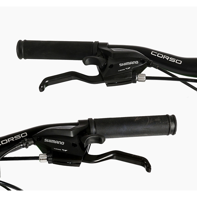 Велосипед 24 AL Corso «CONCEPT» CP-24318 алюміній 11", (к-т SHIMANO) графітовий фото westvelo.com