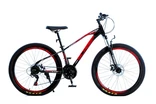 Велосипед 26 AL Corso «BLADE» BL-26777 алюміній 13", (к-т SHIMANO) чорно-червоний фото westvelo.com