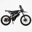 Електродіртбайк Corso «Storm E-2500 Trail» SR-74640 двигун 2500W, акумулятор 60V 27Ah літієвий, чорний, колеса 17" фото westvelo.com