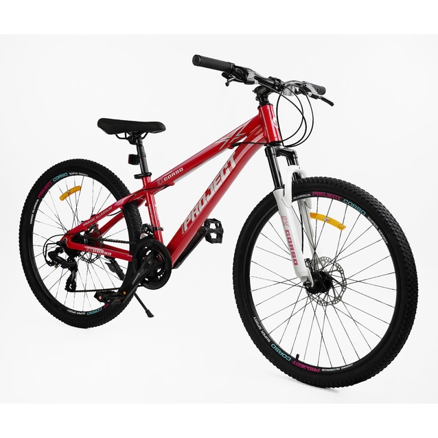 Велосипед 26 AL Corso «PROJECT» R-26176 алюміній 13", (к-т Saiguan) рожевий фото westvelo.com