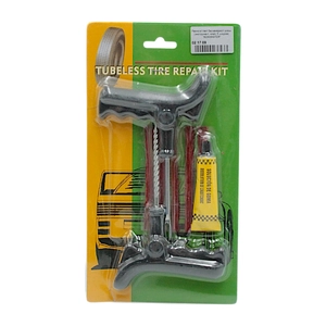 Набір інструментів для швидкого ремонту шин 'TTRK' (інструмент, клей, 5 шнурів)
