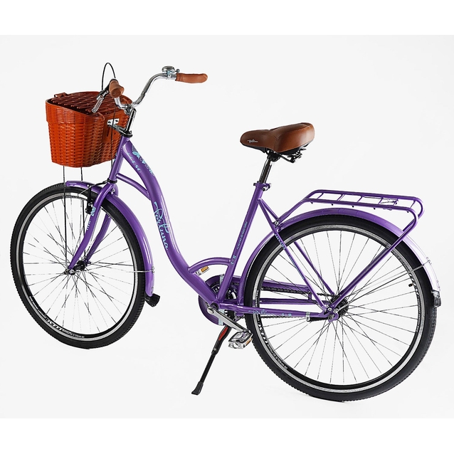Міський велосипед 28 ST Corso «FORTUNA» FR-28698 сталь 20", фіолетовий (+к/к/б) фото westvelo.com