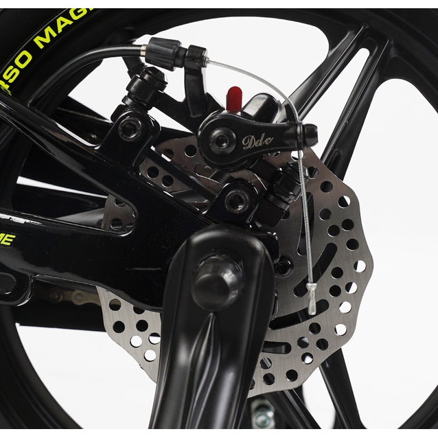 Дитячий велосипед 14 MG Corso «STREAM» SM-42081, магнієва рама, чорно-жовтий фото westvelo.com