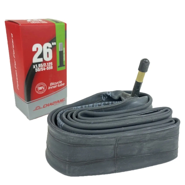 Камера 26. довгий ніпель AV 48mm CHAOYANG (1.95-2.125) фото westvelo.com