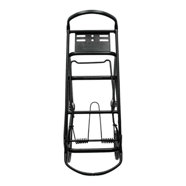 Багажник 26-29 OSTAND (TW CD-37) (AL) посилений з трьох труб, чорний фото westvelo.com