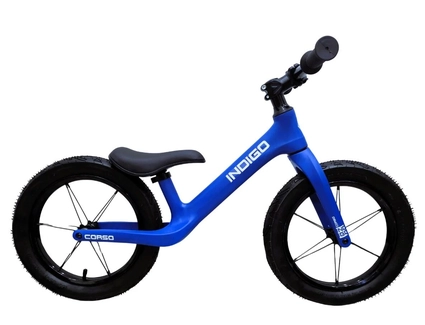 Велобіг 14 Corso надувні колеса, нейлонова рама «INDIGO» D-4500-92 синій