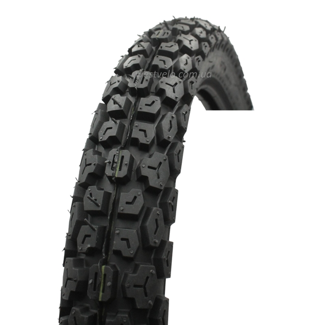 Покришка "18" 3.00-18 <SERVIS> Пакистан, RAVO, напів-шип TT фото westvelo.com