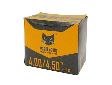 Камера "10" 4.00/4.50-10 BLACK CAT (TR-13) (зміщений ніпель) для трицикла.