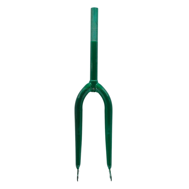 Вилка 20 сталева Ø25.4mm L-240mm р.з L-110mm зелена фото westvelo.com