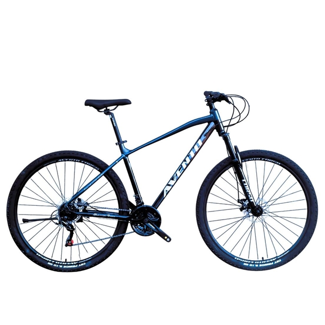 Велосипед 29 AL Corso «AVENTO» AT-73106 алюміній 19", (к-т SHIMANO) чорно-синій фото westvelo.com