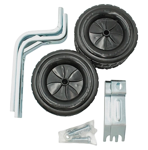 Бокові дитячі колеса (Ø 12-20) пластмасові LUMARI широкі чорні