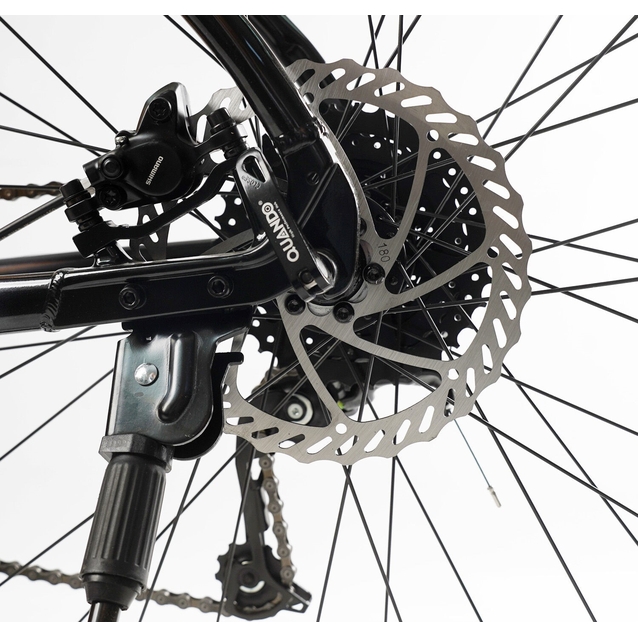 Велосипед 29 AL Corso «ENIGMA» NG-29069 алюміній 21", (к-т SHIMANO) чорно-червоний фото westvelo.com