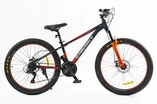 Велосипед 26 ST Corso «ENERGY» EN-26049 сталь 13", (к-т SHIMANO) чорно-помаранчевий фото westvelo.com