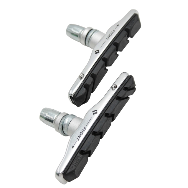Колодки гальмівні V-brake SHUANGJIE зміщений центр, картриджні (+ запаска) фото westvelo.com