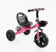 Дитячий велосипед 3-х колісний EVA (піна) Best Trike колеса 10-8, BS-14250 рожевий, сталева рама, кошик, бутилочка фото westvelo.com