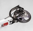 Самокат дитячий 2-х колісний, PU Best Scooter «FACTOR» BS-81766 срібний, Ø200mm, AL, 2 амортизатора, фляготримач