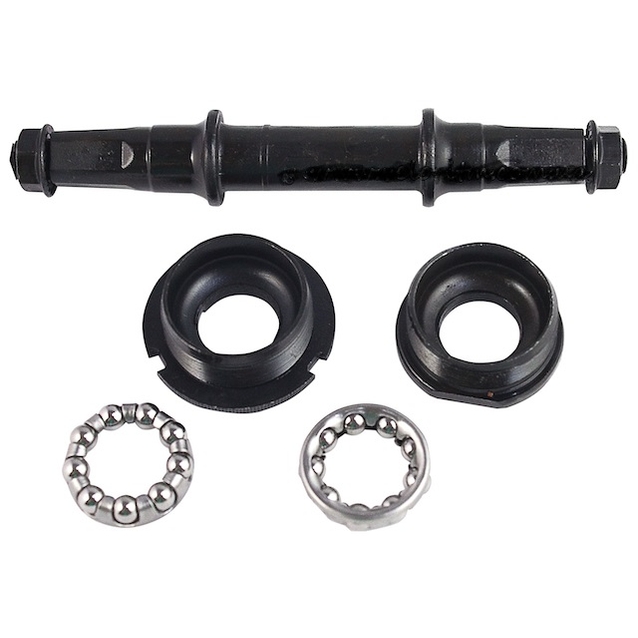 Каретка мтв Бубон в зборі (вал + чашки + віночки) фото westvelo.com