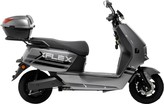 Електроскутер Corso «FLEX» FL-548209 двигун 1500W, акумулятор графеновий 72V 35Ah, сірий, колеса 10" + 1 ящик. акум фото westvelo.com