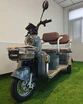 Трицикл Corso «TENSO» TN-451095, двигун 1500W, акумулятор 72V 30Ah літій-залізо-фосфатний, синій, колеса 10" фото westvelo.com