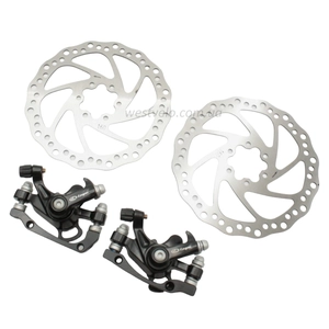 Дискові гальма Repute DSC 510 : 2 супорта F160/R140+F180/R160, 2 диски Ø160)