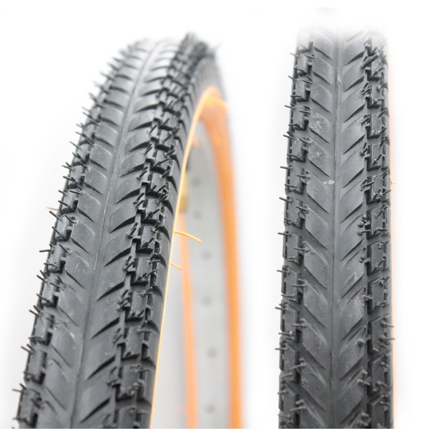 Покришка 26-1.95 SRC В'єтнам (204) ялинка, оранжевий бік фото westvelo.com