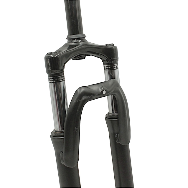 Вилка 27.5 аморт. безрізьб CORSO (614), чорна, disk, шток Ø28.6 L-200mm фото westvelo.com