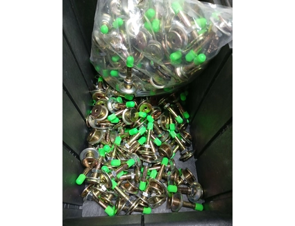 Ніпель камери ремонтний L-48мм салатовий ковпачок (без золотника)