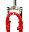Вилка 26 аморт. різьб. Ø25.4mm V-brake, L-180mm р.з L-80mm, Китай, червона фото westvelo.com