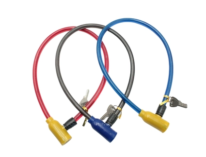 Замок на ключ MS-2 L-0.65m Ø-9mm (різні кольори)