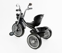 Дитячий велосипед 3-х колісний EVA (піна) Best Trike колеса 10-8, BS-67800 чорний, сталева рама, УКР. ОЗВУЧУВАННЯ, кошик фото westvelo.com