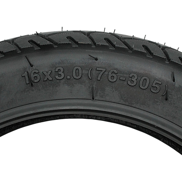 Покришка 16-3.0 Б/К PERFECT (424) для електровелосипеда, E-BIKE фото westvelo.com