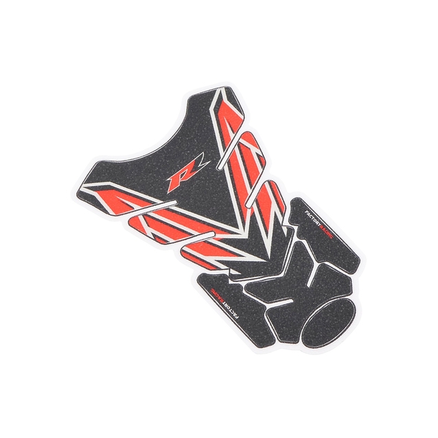 Наклейка захисна на бак паливний "’RACING", червоно-чорна фото westvelo.com