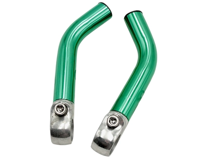 Роги руля алюміній зелені