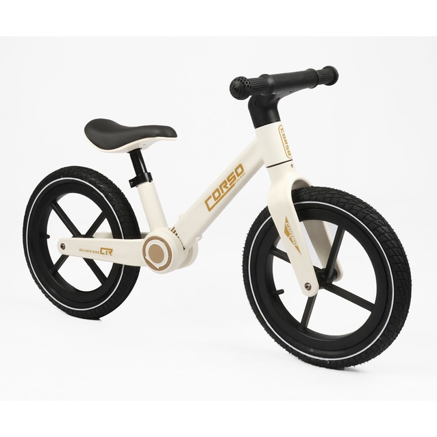Велобіг 14 Corso надувні колеса, нейлонова складна рама G-50409 білий фото westvelo.com