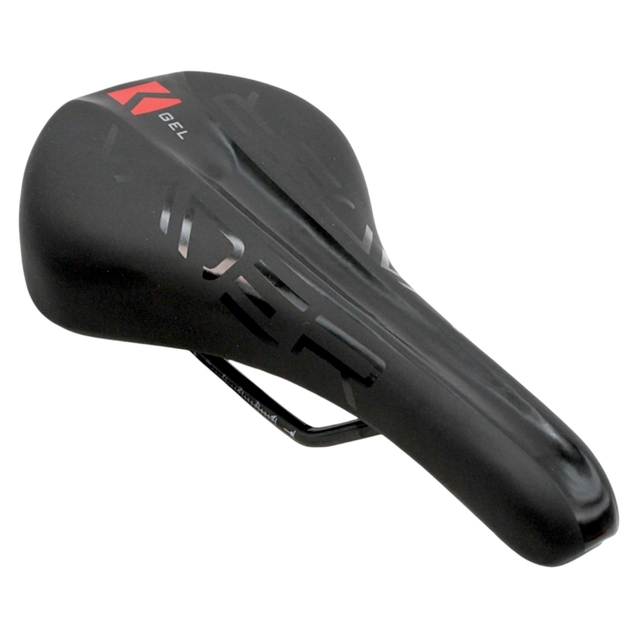 Сідло мтв на глагол VADER VD1141C-02G, (145х270мм) GEL, AFT, чорний фото westvelo.com