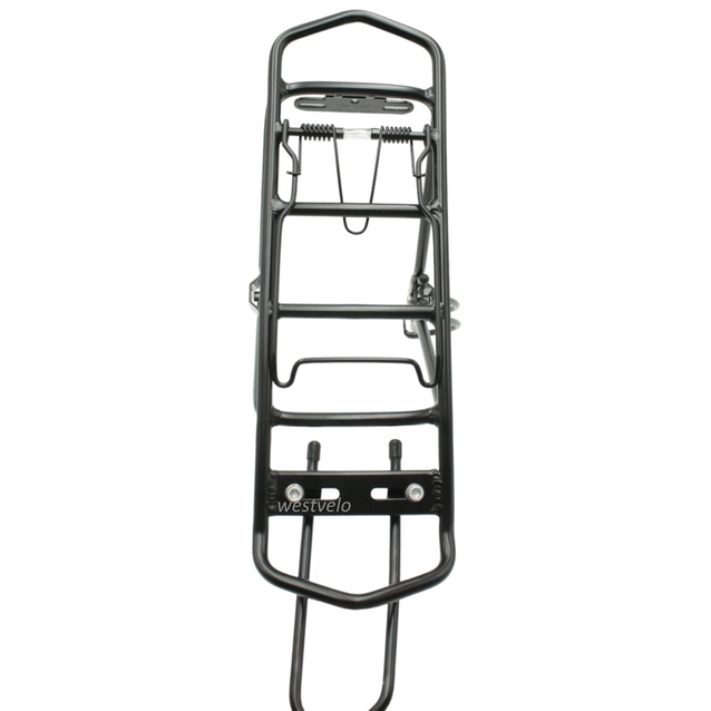 Багажник 26 алюмінієвий чорний під дискові гальма фото westvelo.com