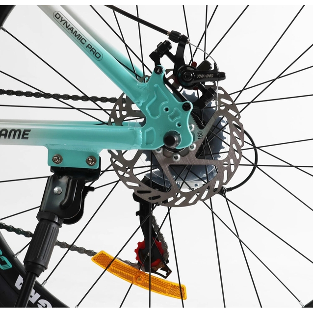 Велосипед 26 AL Corso «INTEGRA» NG-26144 алюміній 15", (к-т SHIMANO) біло-блакитний фото westvelo.com