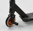 Самокат трюковий Best Scooter «CRASH» 65640 чорно-помаранчевий, HIC-система, пеги, AL диск та дека, колеса PU Ø110mm, ширина керма - 57 см фото westvelo.com