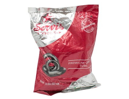 Камера "16" 3.50-16 <SERVIS> Пакистан, прямий ніпель