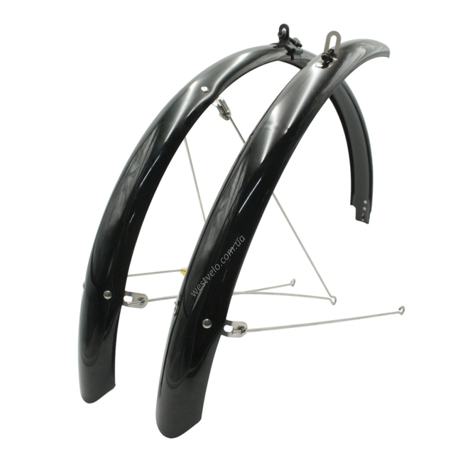 Крила 26 металопластик гнучкі чорні N12C фото westvelo.com